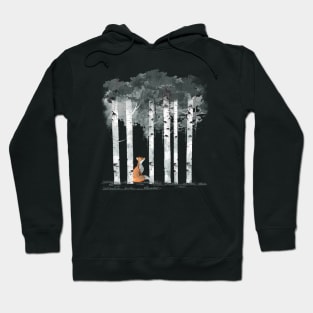 Birch Tree Forest 4 Hoodie